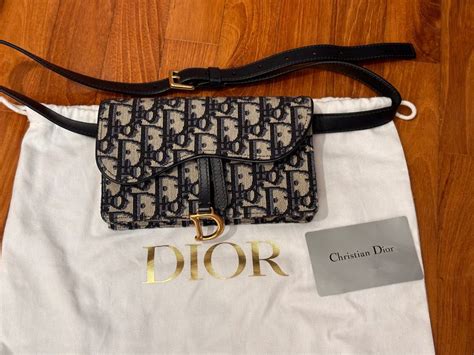 dior saddle belt pouch review